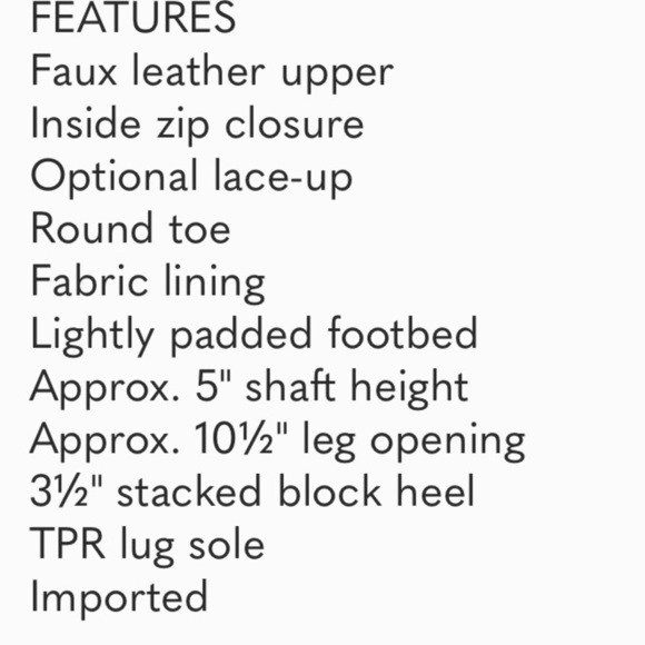 Tommy Hilfiger Boots-7.5 - Picture 6 of 6